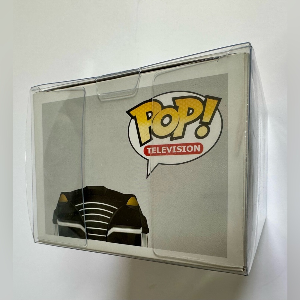 Funko Pop! Vinyl: Power Rangers - Black Ranger #361 W/Protector - Picture 8 of 9
